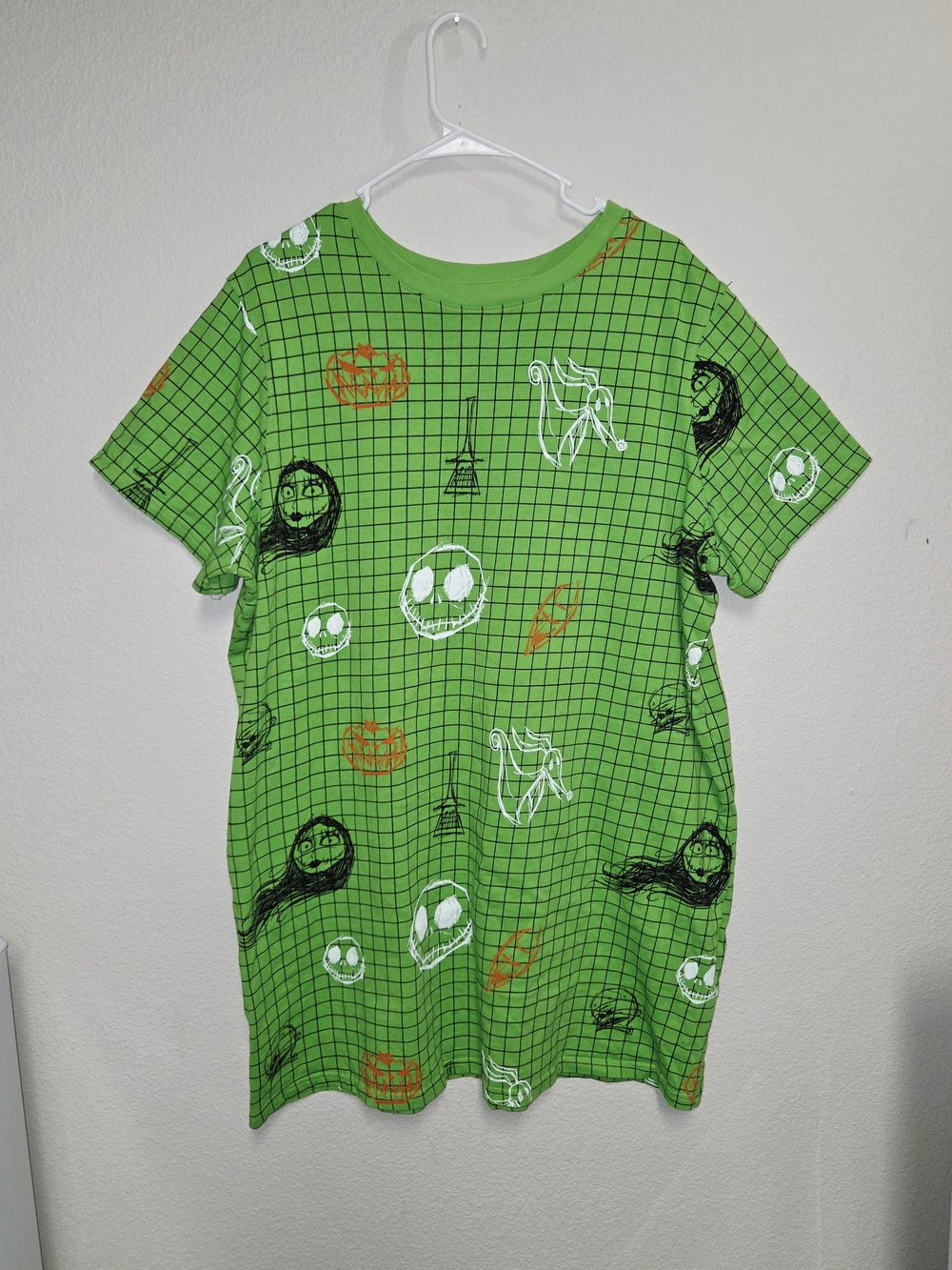 Disney Parks The Nightmare Before Christmas short-sleeve t-shirt dress featuring